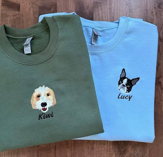 Custom Pet Portrait Sweater