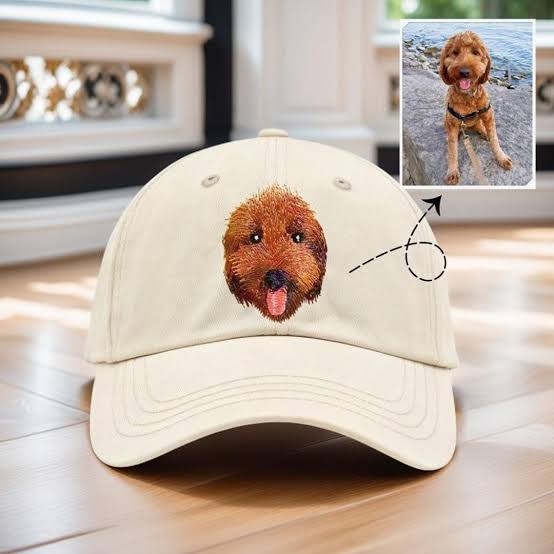 Custom Pet Portrait Cap