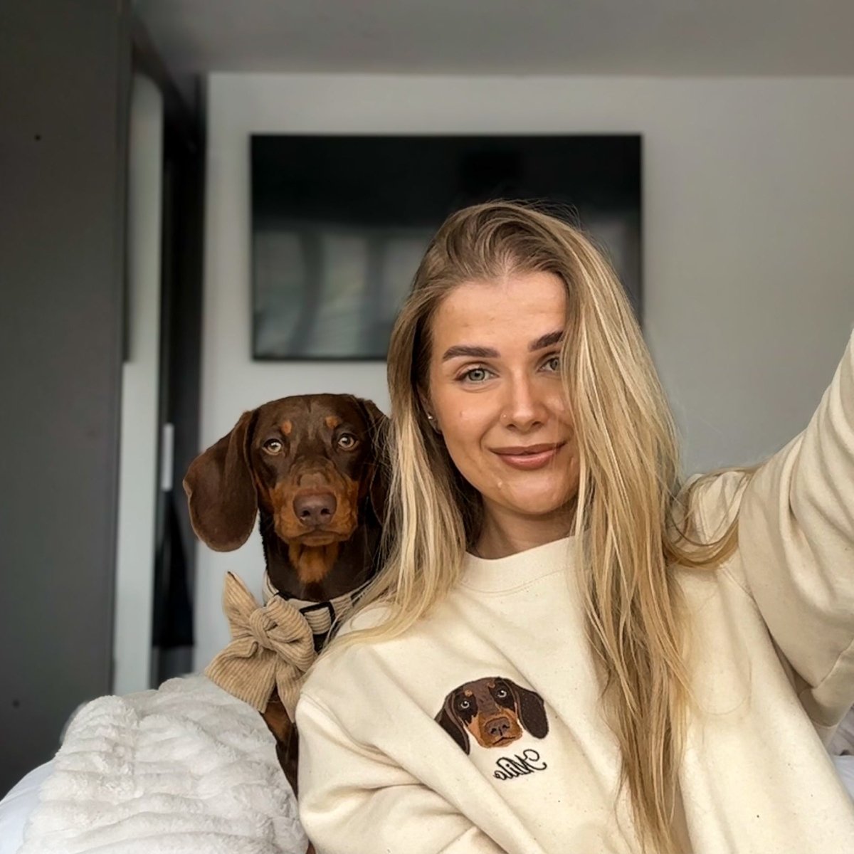 Custom Pet Portrait Sweater