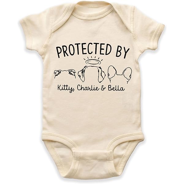 Custom Pet Portrait Baby Onesie